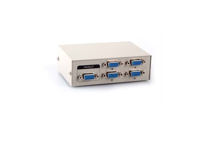 S-LINK 2port SL-154C 4x 15pin DSub 1920x1440 150mhz Vga,Video Splitter