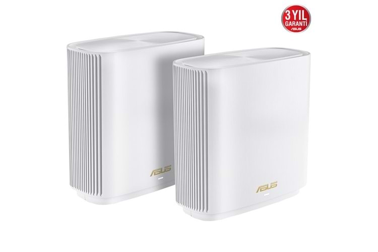 ASUS ZENWIFI AX XT8 AX6600 Dual Band EV Ofis Tipi Gaming Router 2-li paket