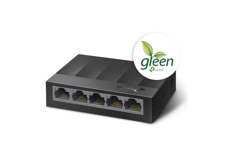 TP-LINK 5port LS1005G GIGABIT Yönetilemez Switch Masaüstü