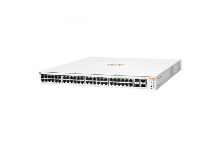 ARUBA 48port 370w FULL PoE Instant On 1930-48G JL686B GIGABIT 4XSFP+ Yönetilebilir Switch RackMount