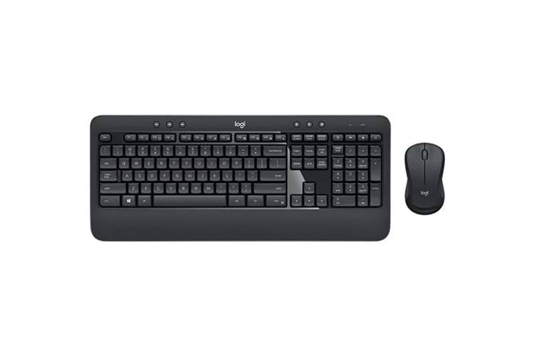 LOGITECH MK540 Kablosuz Q Trk Siyah Multimedya Klavye - Mouse Set 920-008687