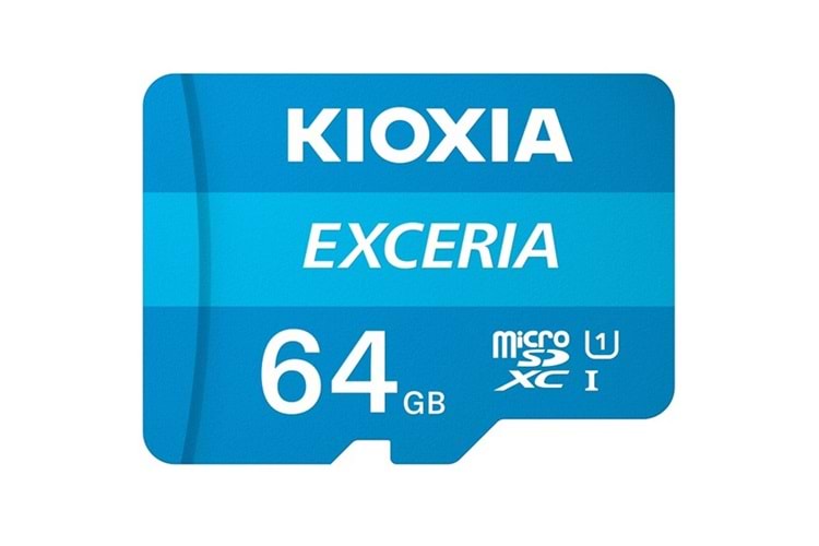 KIOXIA MicroSD 64GB EXCERIA LMEX1L064GG2 Class10 Hafıza Kartı