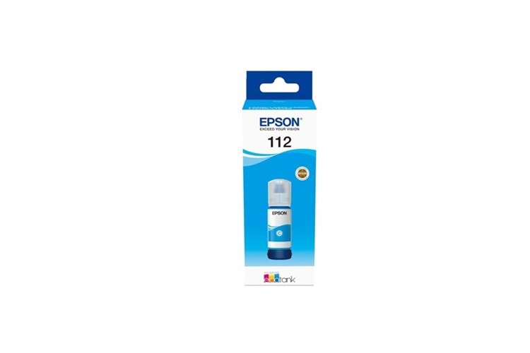 EPSON C13T06C24A 112 Mavi 70ml Tanklı Sistem Mürekkebi