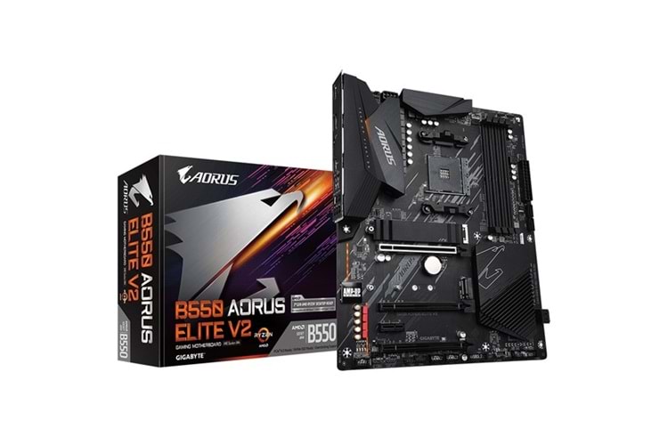GIGABYTE B550 AORUS ELITE v2 DDR4 HDMI DP PCIe 16X v4.0 AM4 ATX