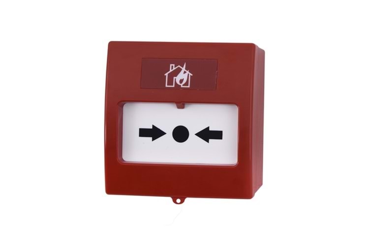 TEKNiM TFB-3165 Konveksiyonel Yangın Alarm Butonu (Tekrar Kurulabilir)