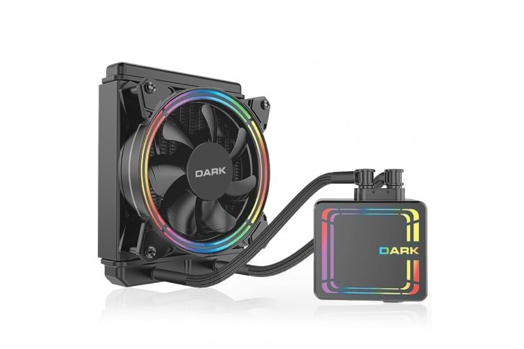 DARK 120mm AQUAFORCE W126 DKCCW126 RGB Sıvı Soğutmalı İşlemci Fanı