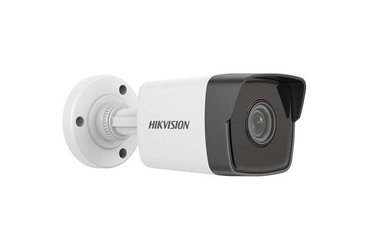 HIKVISION 4MP BULLET 2.8MM DS-2CD1043G0-IUF 30metre H265+ IP Güvenlik Kamerası PoE Sesli