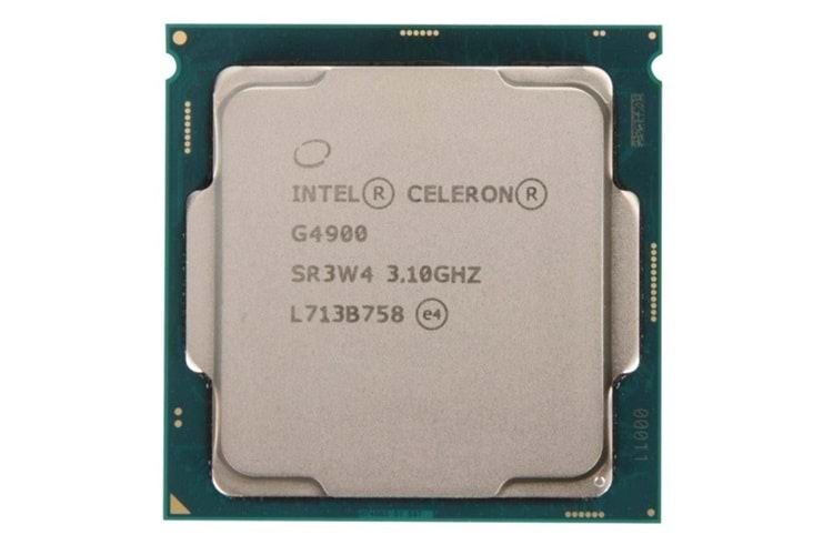 INTEL Celeron G4900 2MB 2çekirdekli O/B UHD610 1151p v2 54w Kutusuz+Fansız