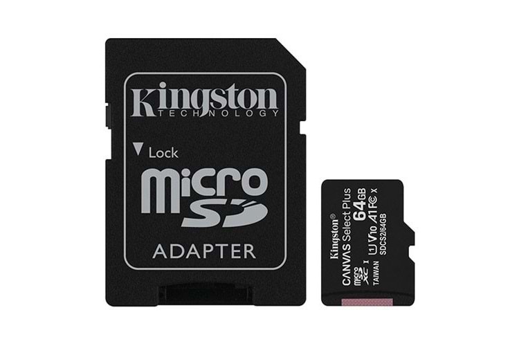 KINGSTON MicroSD 64GB SDCS2/64GB Hafıza Kartı