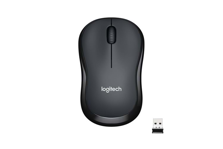 LOGITECH M220 Kablosuz Sessiz Optic Gri / Siyah Mouse 910-004878