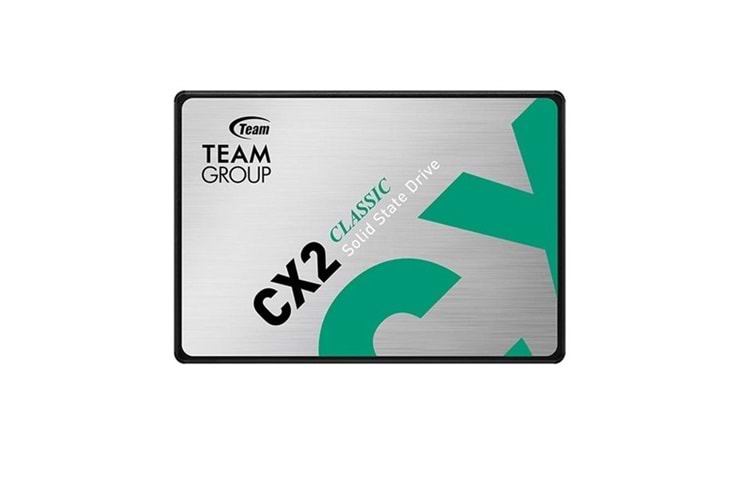 TEAM 256GB CX2 T253X6256G0C101 520- 430MB/s SSD SATA-3 Disk