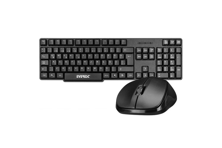 EVEREST Kablosuz Q Trk Multimedya Klavye - Mouse Set KM-6852