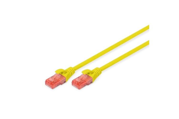 DIGITUS 3m CAT6 Utp DK-1617-030/Y Sarı Patch Kablo