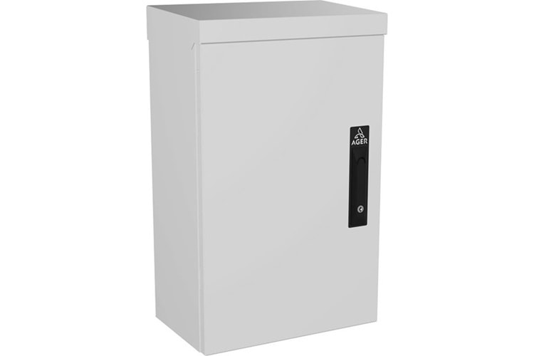 AGER 400x600x250mm Mobese Dış Ortam Direk Tipi Kabinet Fanlı & Direk Montaj Kitli AG-MB406025B2