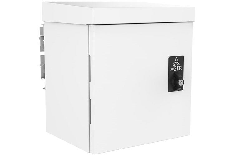 AGER 300x300x250mm Mobese Dış Ortam Direk Tipi Kabinet Fanlı AG-DP303025B2