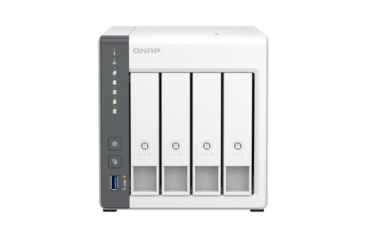 QNAP TS-433-4G ARM QC 4 GB RAM- 4-diskli Nas Server (Disksiz)