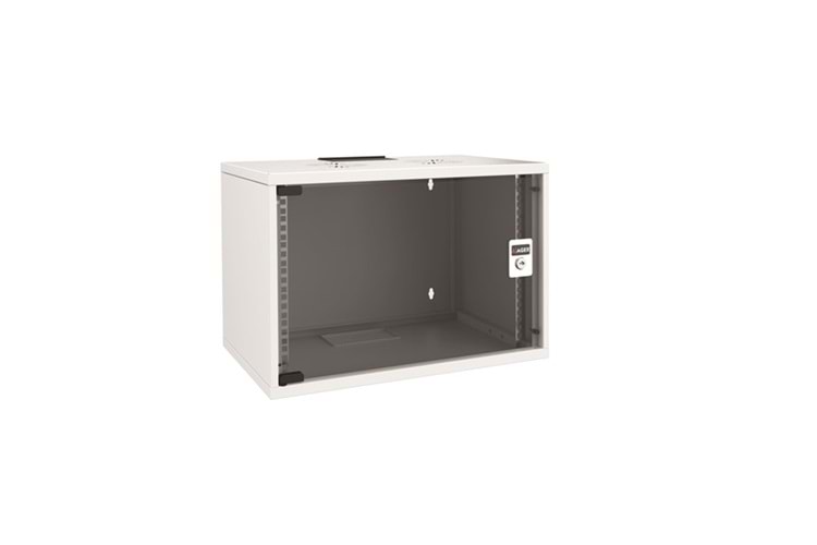 AGER 7U 510x400mm Duvar Tipi Beyaz Kabinet Demonte SOHO AG-SH07U5140B1-CBAA-B-D1