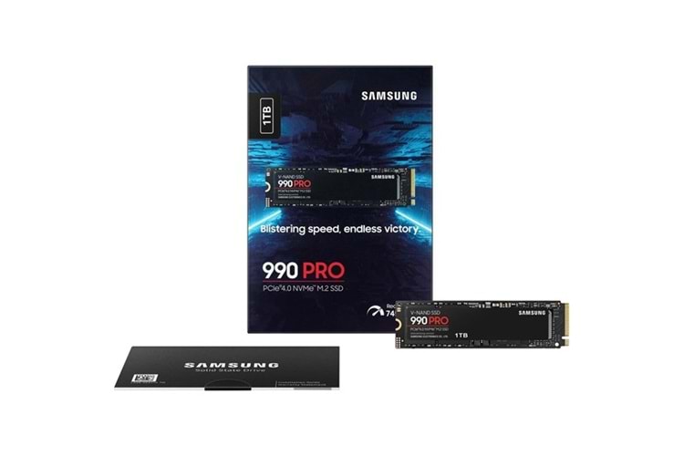 SAMSUNG 1TB 990 pro MZ-V9P1T0BW 7450- 6900MB/s M2 PCIe NVMe Gen4 Disk