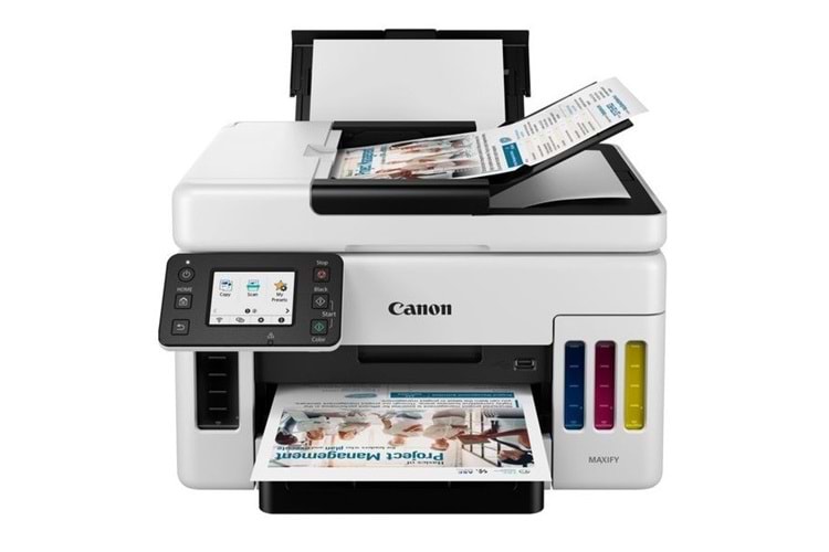 CANON A4 Renkli MAXIFY GX6040 Yazıcı Tarayıcı Fotokopi USB 2.0,Ethernet,Kablosuz Tanklı
