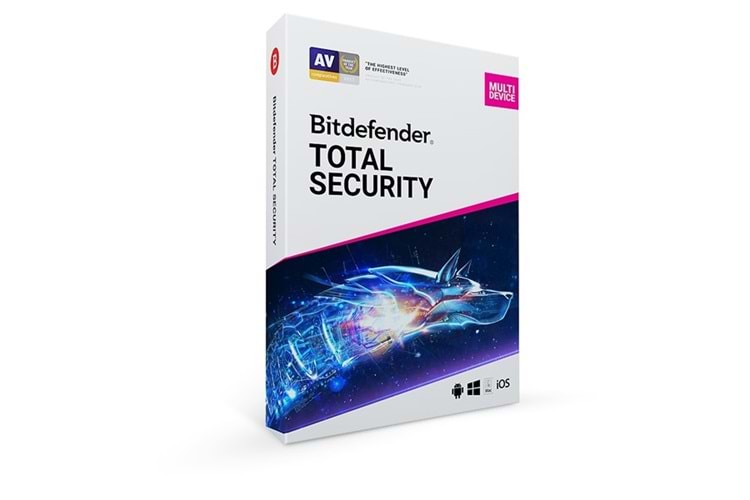 BITDEFENDER Total Security Kutu 1yıl 5kullanıcı