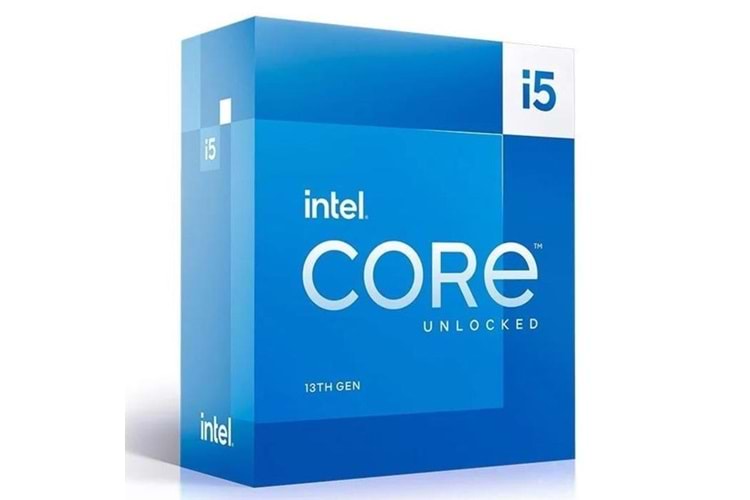 INTEL CORE i5 13400F 30MB 10çekirdekli VGA YOK 1700p 65w Kutulu+Fanlı