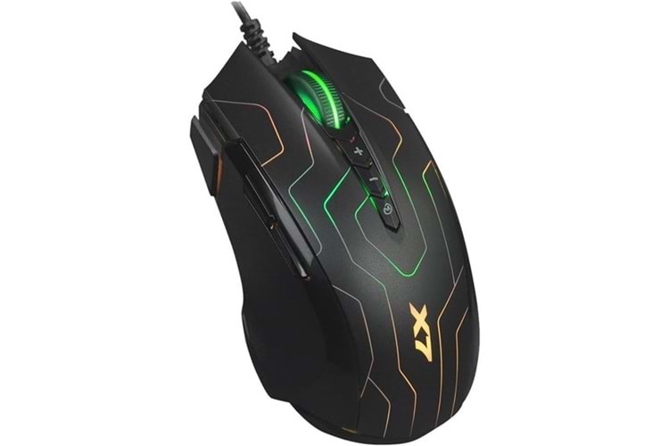 A4 TECH X89 USB 2400dpi Gaming Optic Siyah-Labirent Mouse
