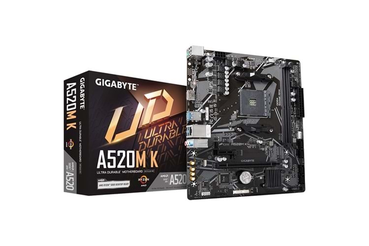 GIGABYTE A520M K v2 DDR4 HDMI PCIe 16X v3.0 AM4 mATX