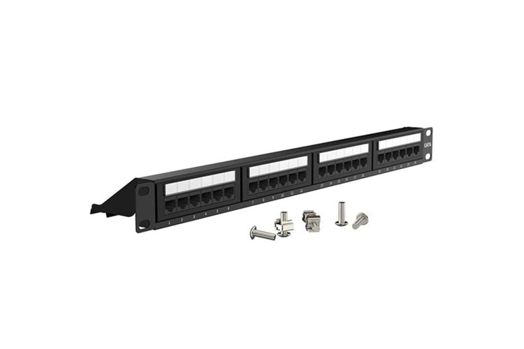 CODEGEN 1U 24port Cat6 Utp Patch Panel COD624