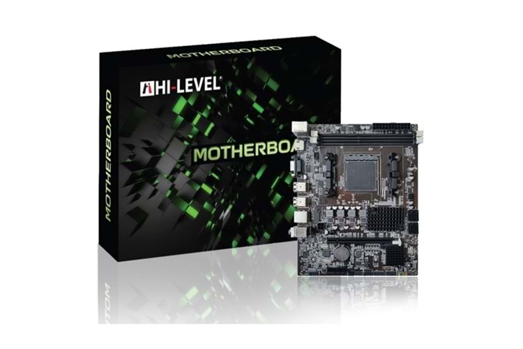 HI-LEVEL A78MP DDR3 HDMI PCIe 16X v2.0 AM3+ (FX İşlemci Uyumlu) mATX