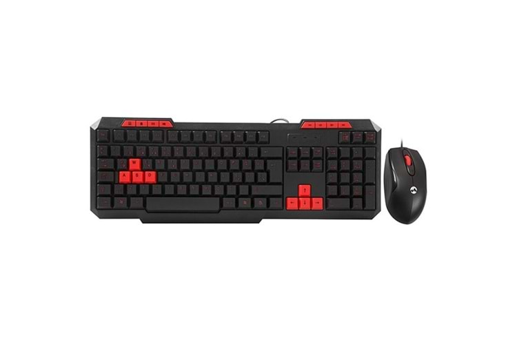 EVEREST USB Trk Multimedya Klavye - Mouse Set KM-6825