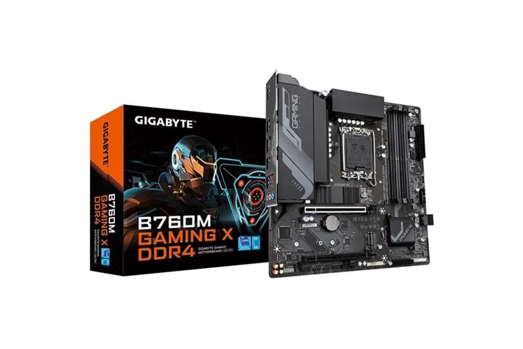 GIGABYTE B760M GAMING X DDR4 HDMI DP PCIe 16X v4.0 1700p mATX
