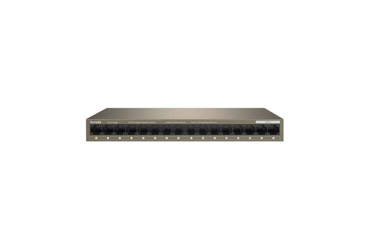 TENDA 16port TEG1016M GIGABIT Yönetilemez Switch Masaüstü