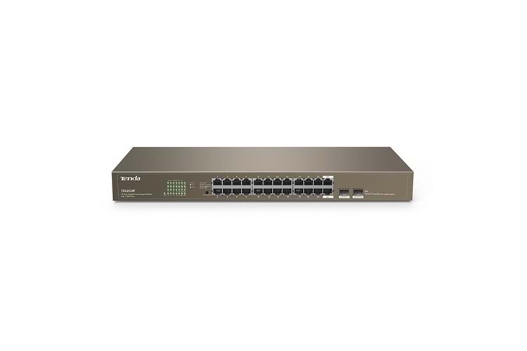 TENDA 24port TEG1024F GIGABIT 2X SFP Yönetilemez Switch