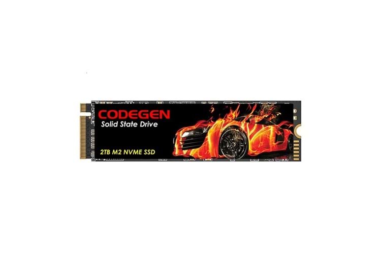 CODEGEN 2TB CDG-2TB-NVME 3600- 3000MB/s M2 PCIe NVMe Gen3 Disk