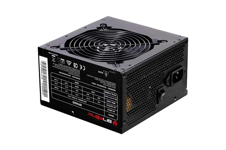 BITFENIX 600W 80+ BP-BP600ALNN-9R 12cm Fanlı Power Supply