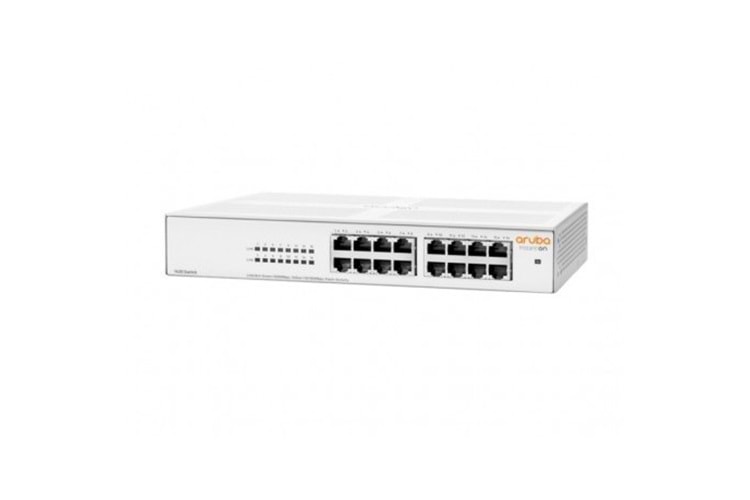 ARUBA 16port Instant On 1430-16G R8R47A GIGABIT Yönetilemez Switch Masaüstü