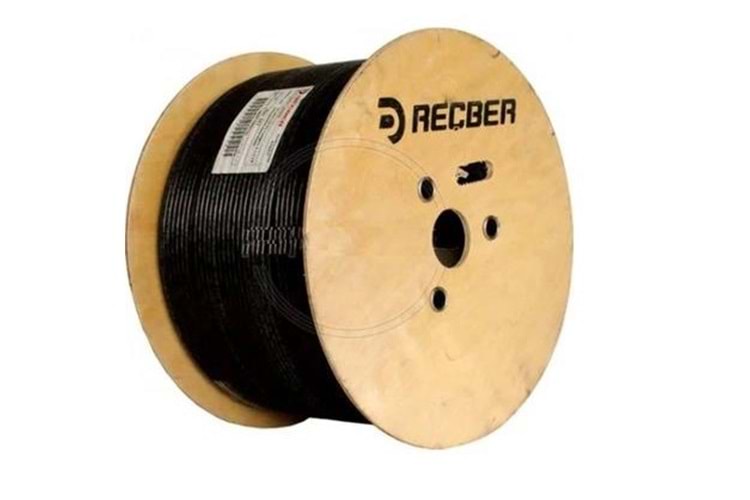 REÇBER Cat6 U/UTP 4x2x23AWG 500m Makara Outdoor Data Kablosu