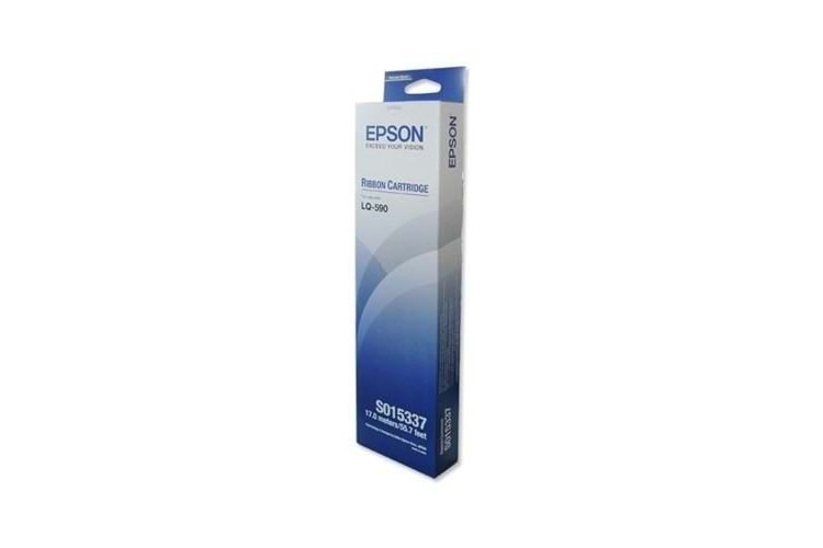 EPSON C13S015337BA LQ-590 Siyah Orijinal Şerit