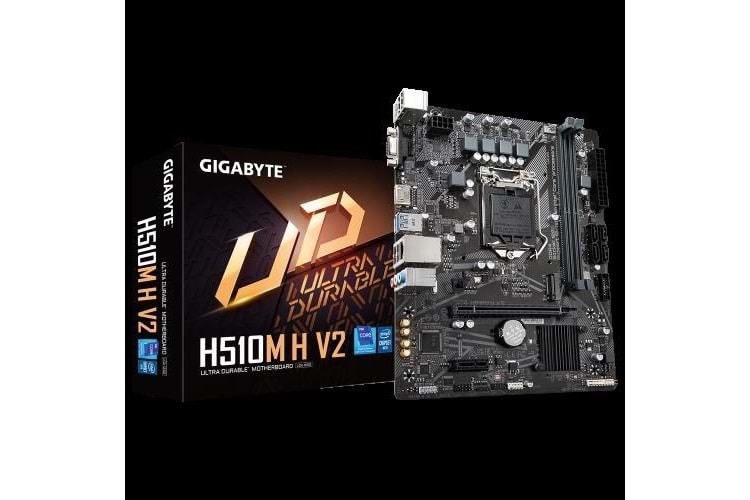 GIGABYTE H510M-H v2 DDR4 HDMI PCIe 16X v4.0 1200p v2 mATX