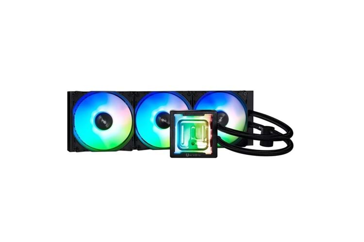BITFENIX 360mm CUBE 360 AIO-360-BB27A-RP ARGB Sıvı Soğutmalı AM5-1851p İşlemci Fanı
