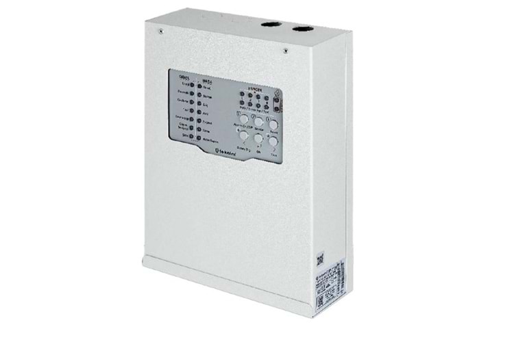 TEKNiM TFP-3124 Konvansiyonel 4 Bölgeli Yangın Alarm Paneli (Tek Akü İle Çalışır)