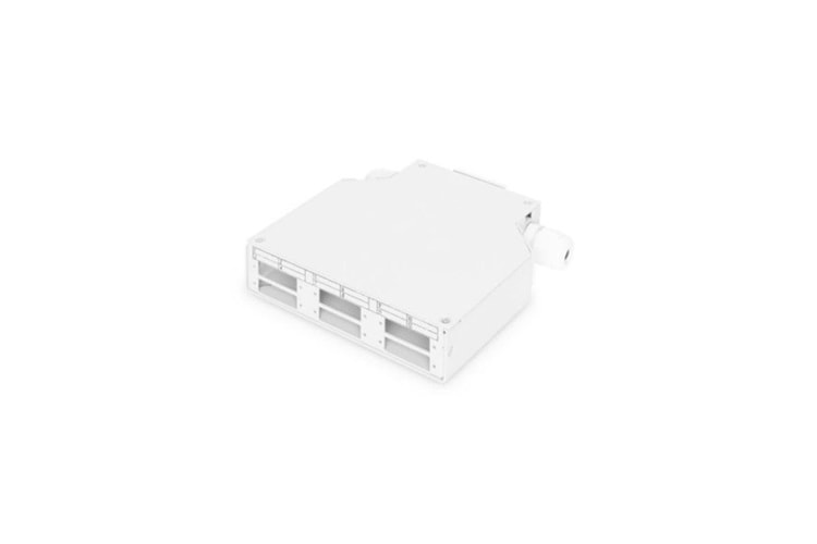 DIGITUS 6port F/O SC/DX Boş Patch Panel Ray Tipi DN-96890