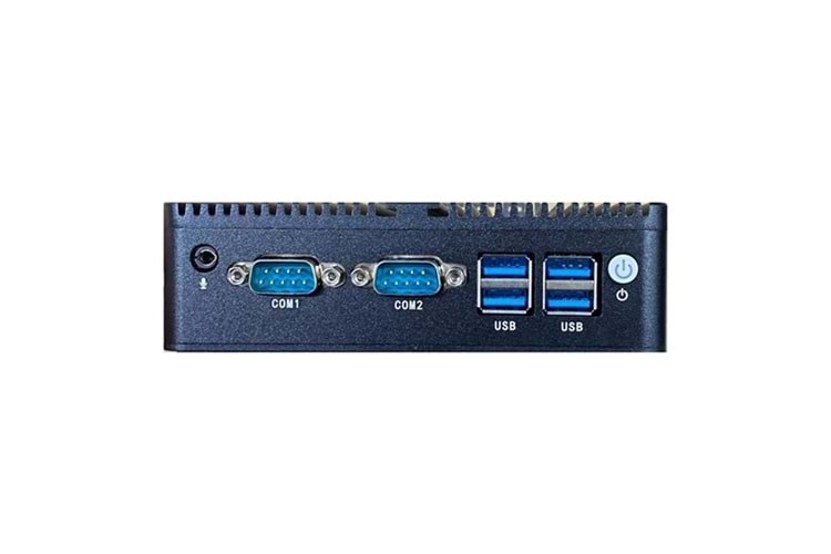 EVATECH Celeron QC J4105 4GB- 128GB SSD- O/B HD VGA FRD Endsütriyel Mini Pc Seri Port