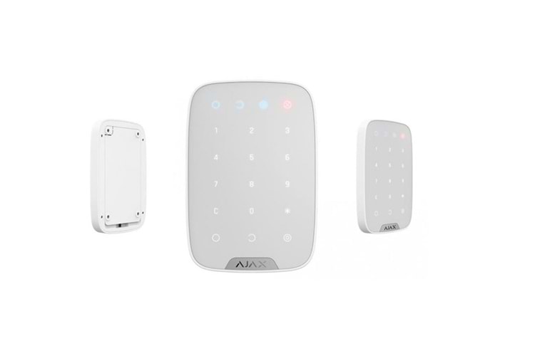 AJAX Kablosuz Keypad Beyaz