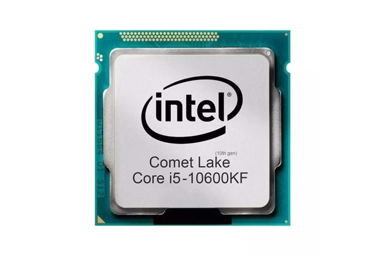 INTEL CORE i5 10600KF 12MB 6çekirdekli VGA YOK 1200p 125w Kutusuz+Fansız