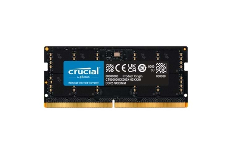 CRUCIAL 32GB DDR5 4800MHZ NOTEBOOK RAM VALUE CT32G48C40S5