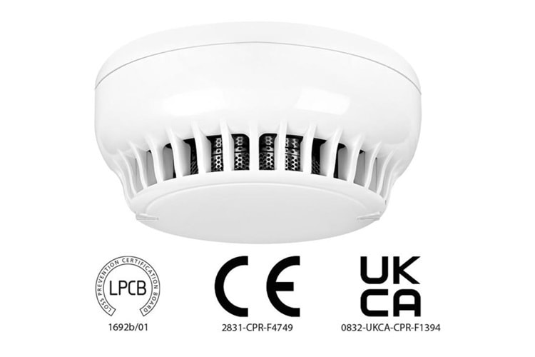 TEKNiM TFD-4240 Konveksiyonel Sabit Isı Dedektörü (Taban Hariç), LPCB