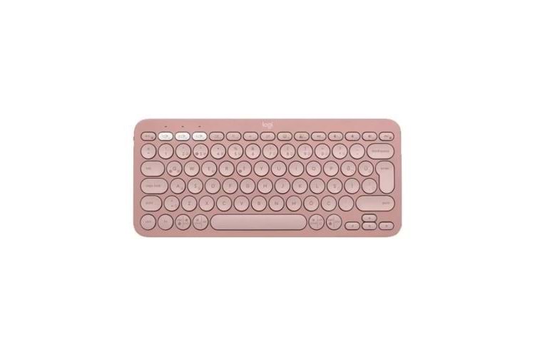 LOGITECH Pebble Keys 2 K380s Bluetooth Pudra Pembe Klavye 920-011861