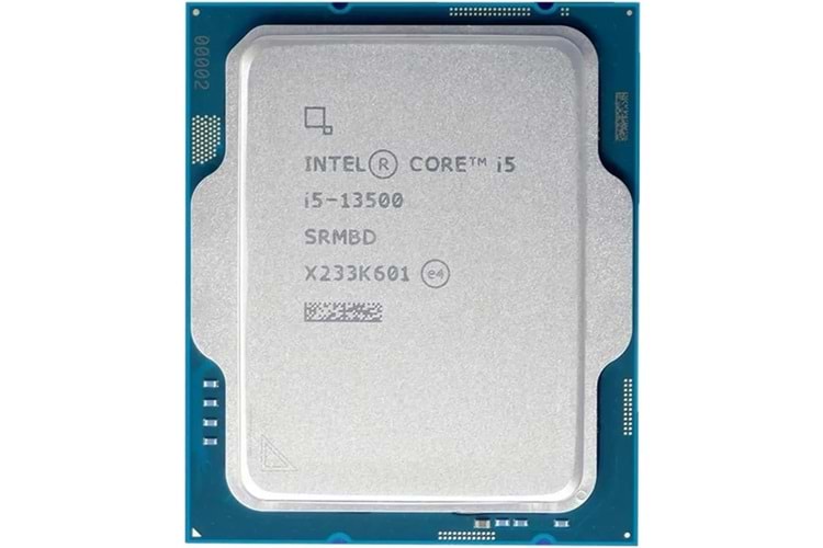 INTEL CORE i5 13500 35MB 14çekirdekli O/B HD VGA 1700p 65w Kutusuz+Fansız