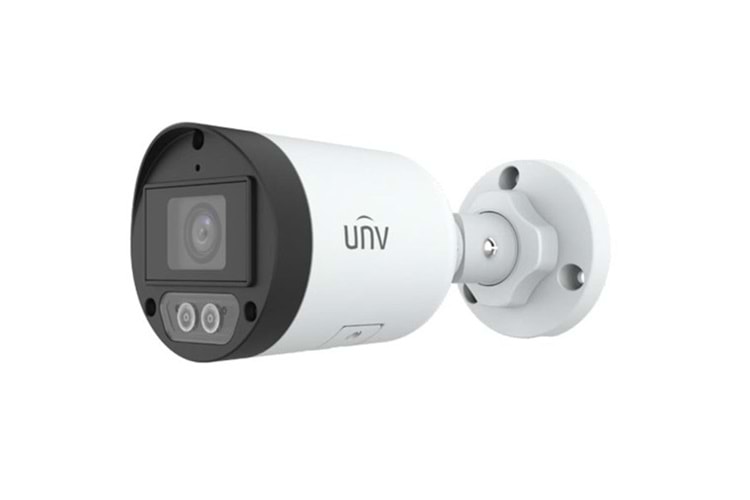 UNV 2MP BULLET 2.8MM IPC2122LB-AF28K-WL 30metre IP Güvenlik Kamerası PoE COLORHUNTER SESLİ